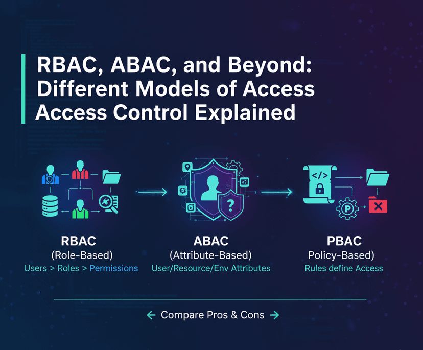 RBAC, ABAC, and Beyond: Different Models of Access Control Explained
